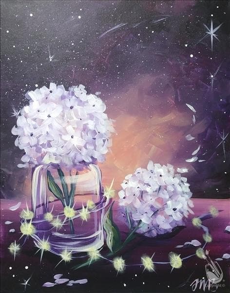 BOGO 1/2 Off! Galactic Hydrangeas! Add a Candle