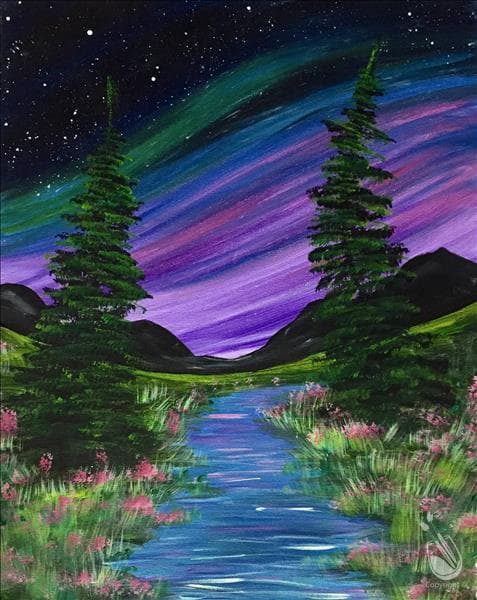 Summer Northern Lights! Add a Candle