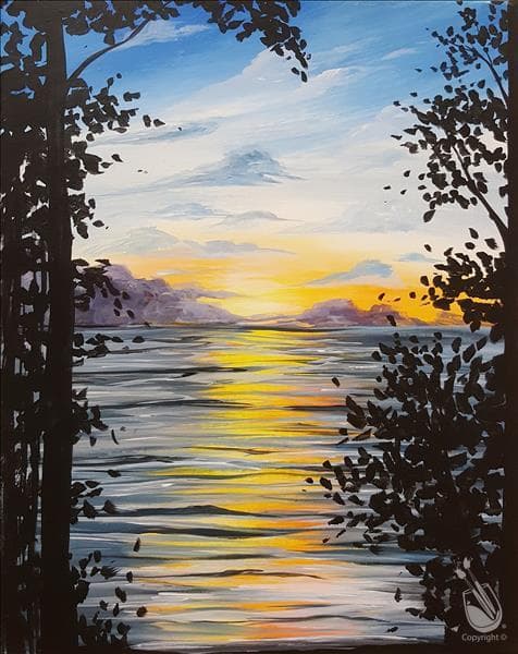 Friday Night Brush Party! New Dusk! Add a Candle!