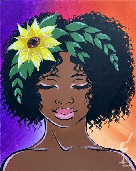 LADIES DAY OUT - Sunflowers in Her Hair