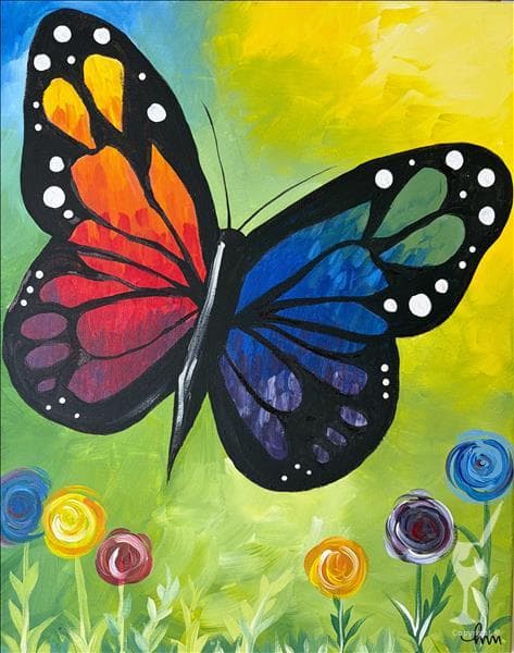 *WINE DOWN WEDNESDAY* Blooming Butterfly