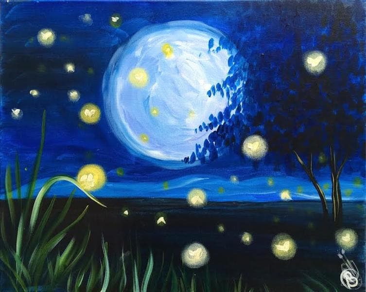 Happy Hour! Rosa's Moon! Add a Candle