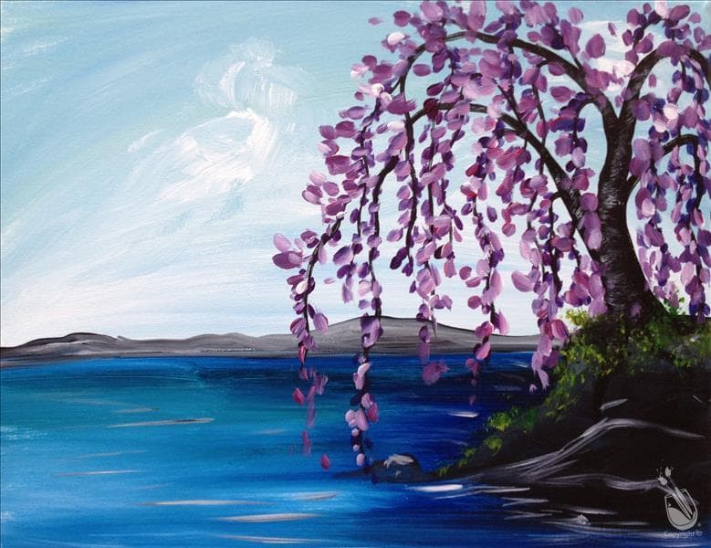 $5 Discount! Purple Willow! Add a Candle!