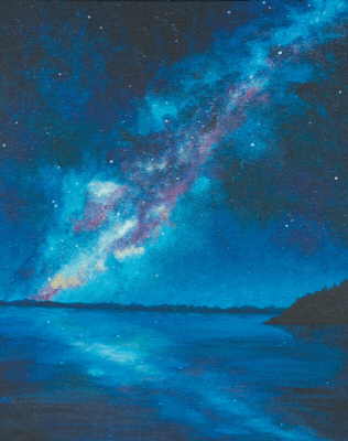 Family Fun! A Milky Way Swim! Add a Candle