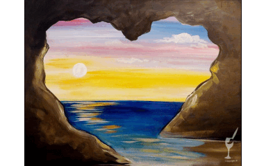 Partners in Paint! Let Love Flow! Add a Candle