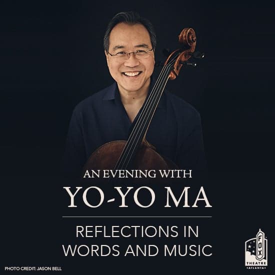 An Evening With Yo-Yo Ma: Reflections in Words and Music