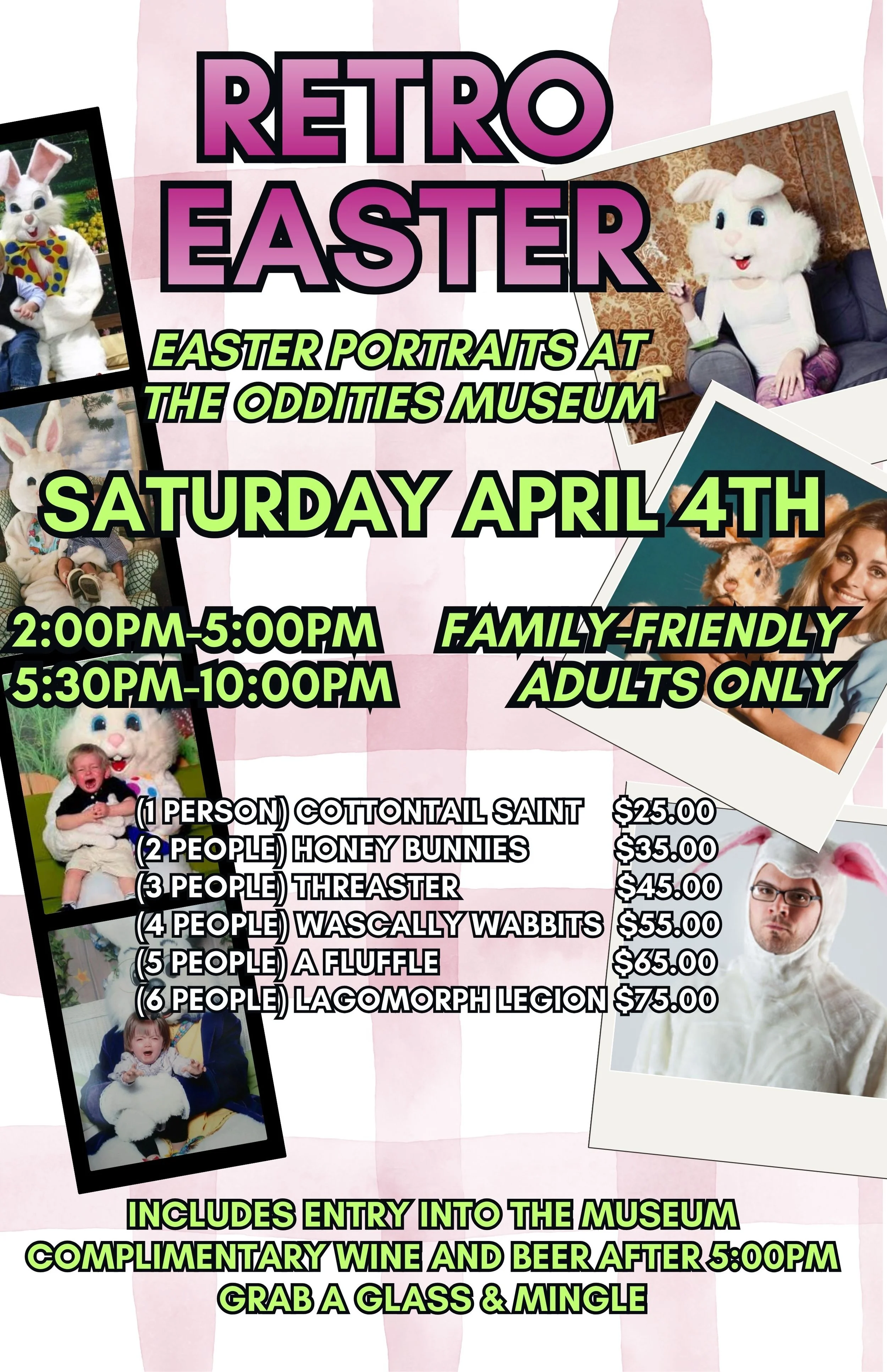 Retro Easter Portraits