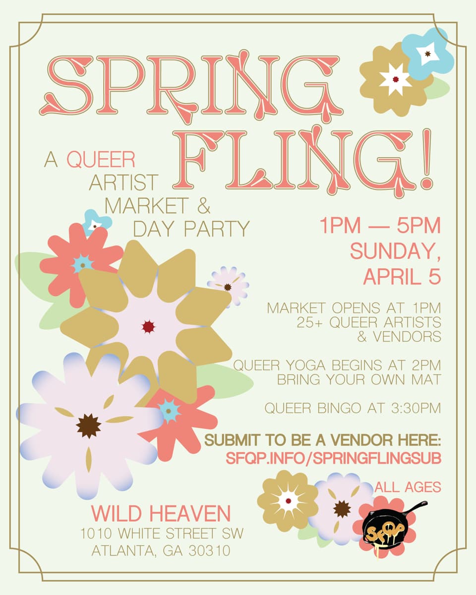 SPRING FLING! A Queer Artist Market & Day Party