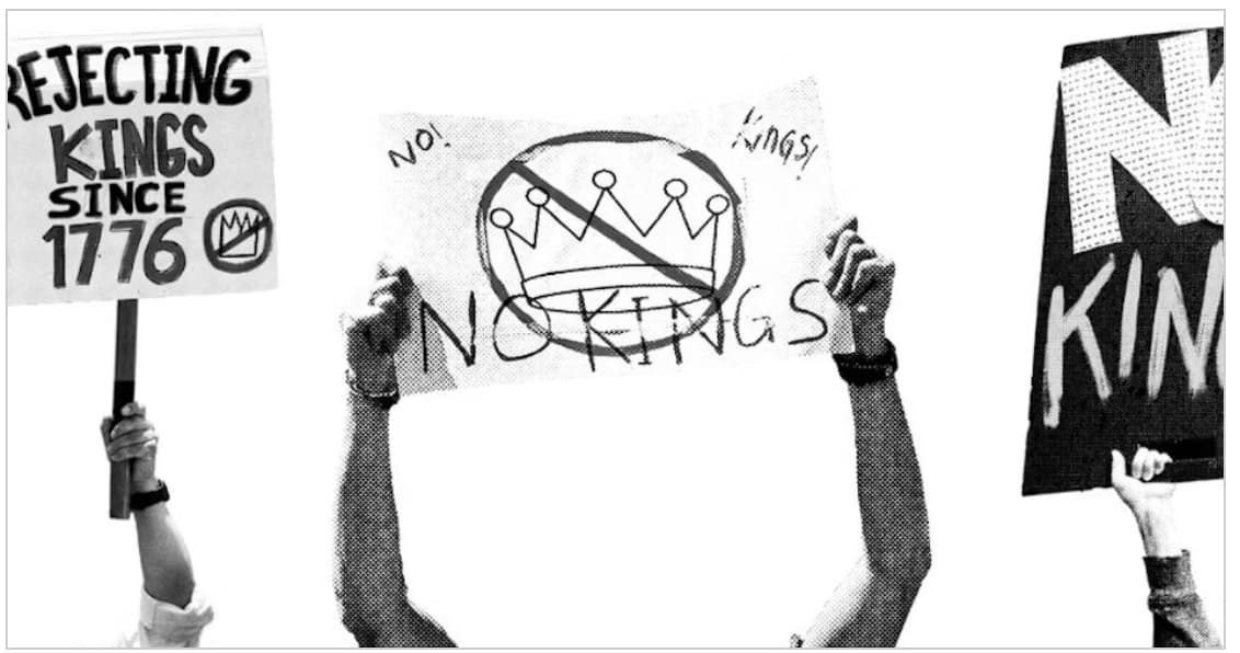 Make a Poster for NO KINGS!